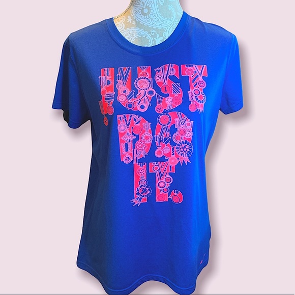 Nike Tops - Nike Dri-Fit Just Do It  medal t-shirt